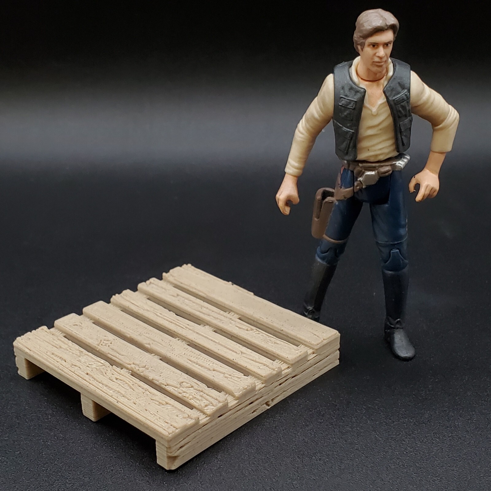 1 CUSTOM PALLET for 3.75&Prime; SCI FI FIGURE STAR WARS GI JOE DIORAMA (SP15)