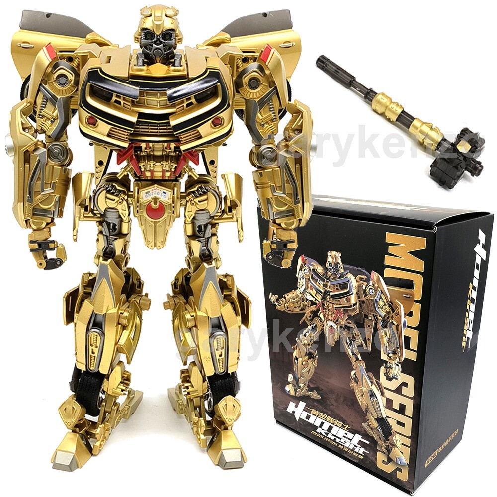 MPM03 Autobot Knight Transform Toy Gold Action Figure Deformabl Model Robot Gift