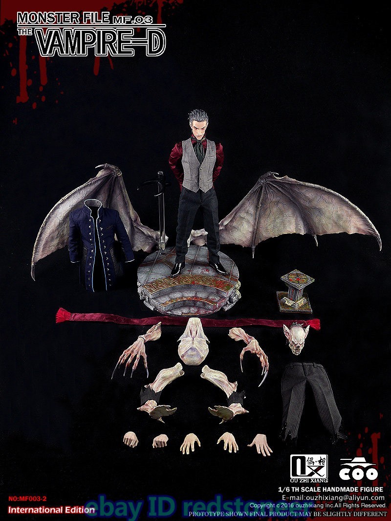COOMODEL The Vampire Monster Archive Series 1/6 Action Figure Model Collection