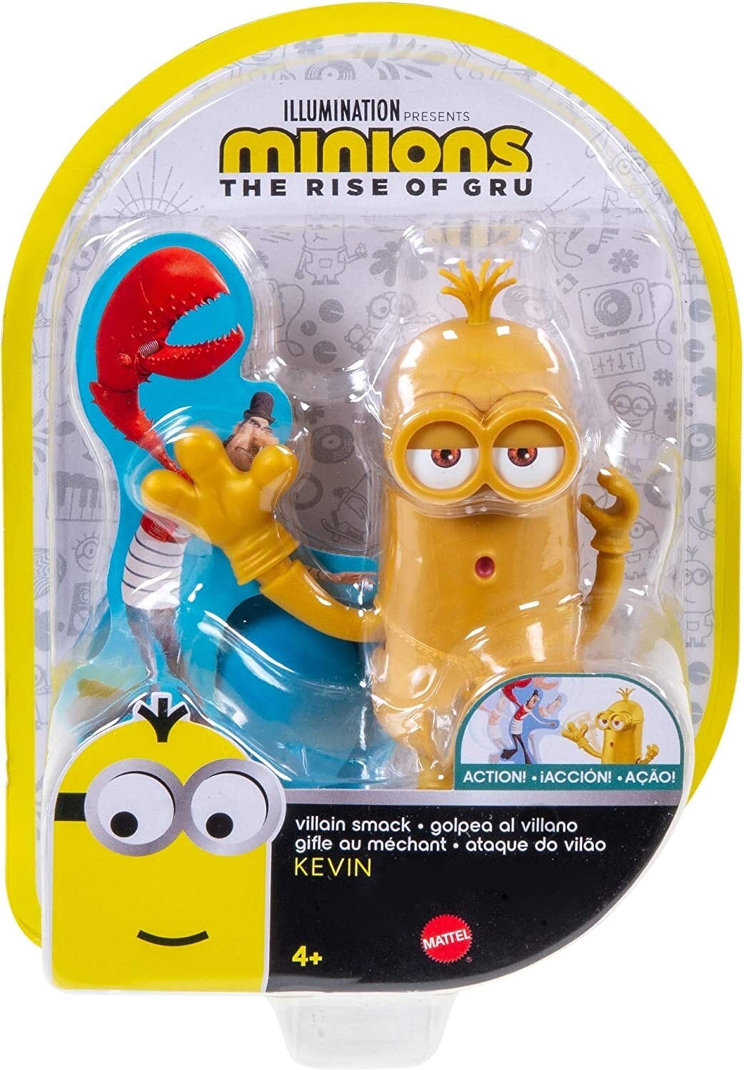 Minions: The Rise of Gru Villain Smack Kevin Action Figure