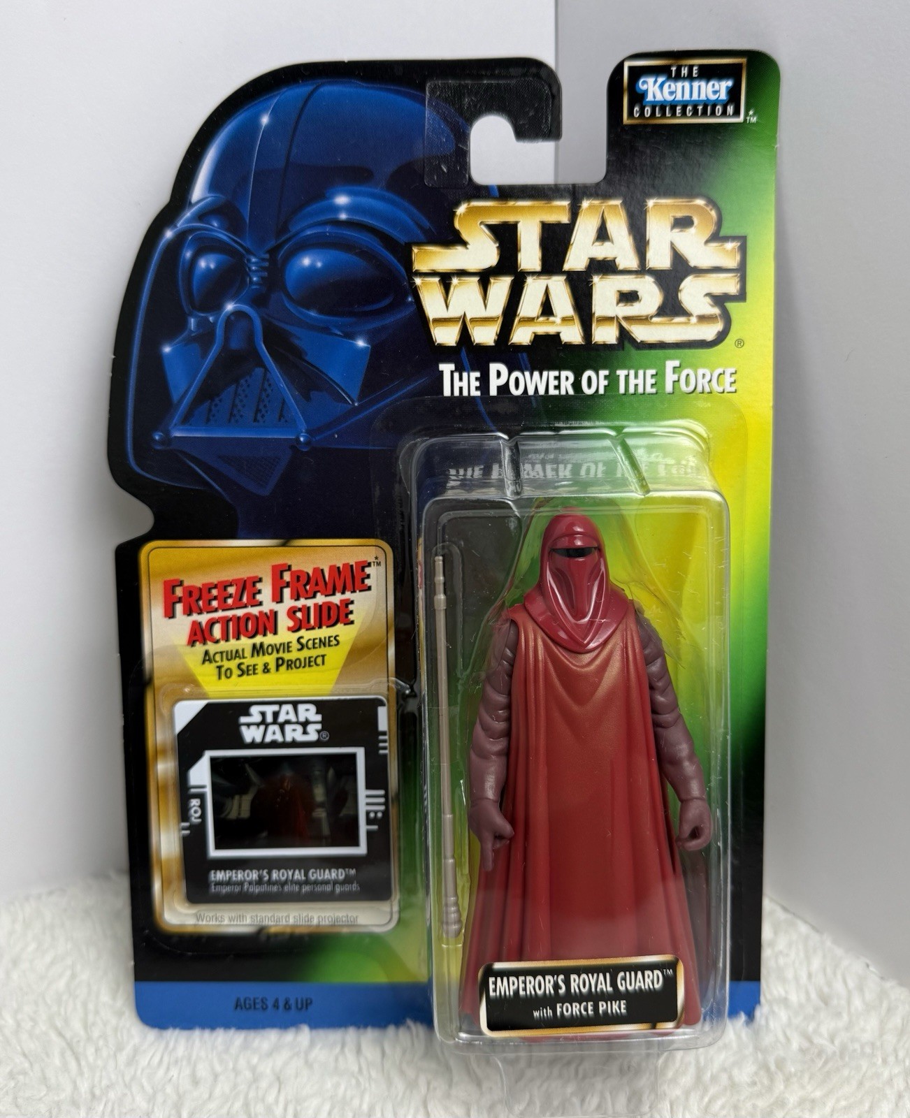 Star Wars Emperor&rsquo;s Royal Guard w/ Force Pike POTF Figure Freeze Frame FF ROTJ