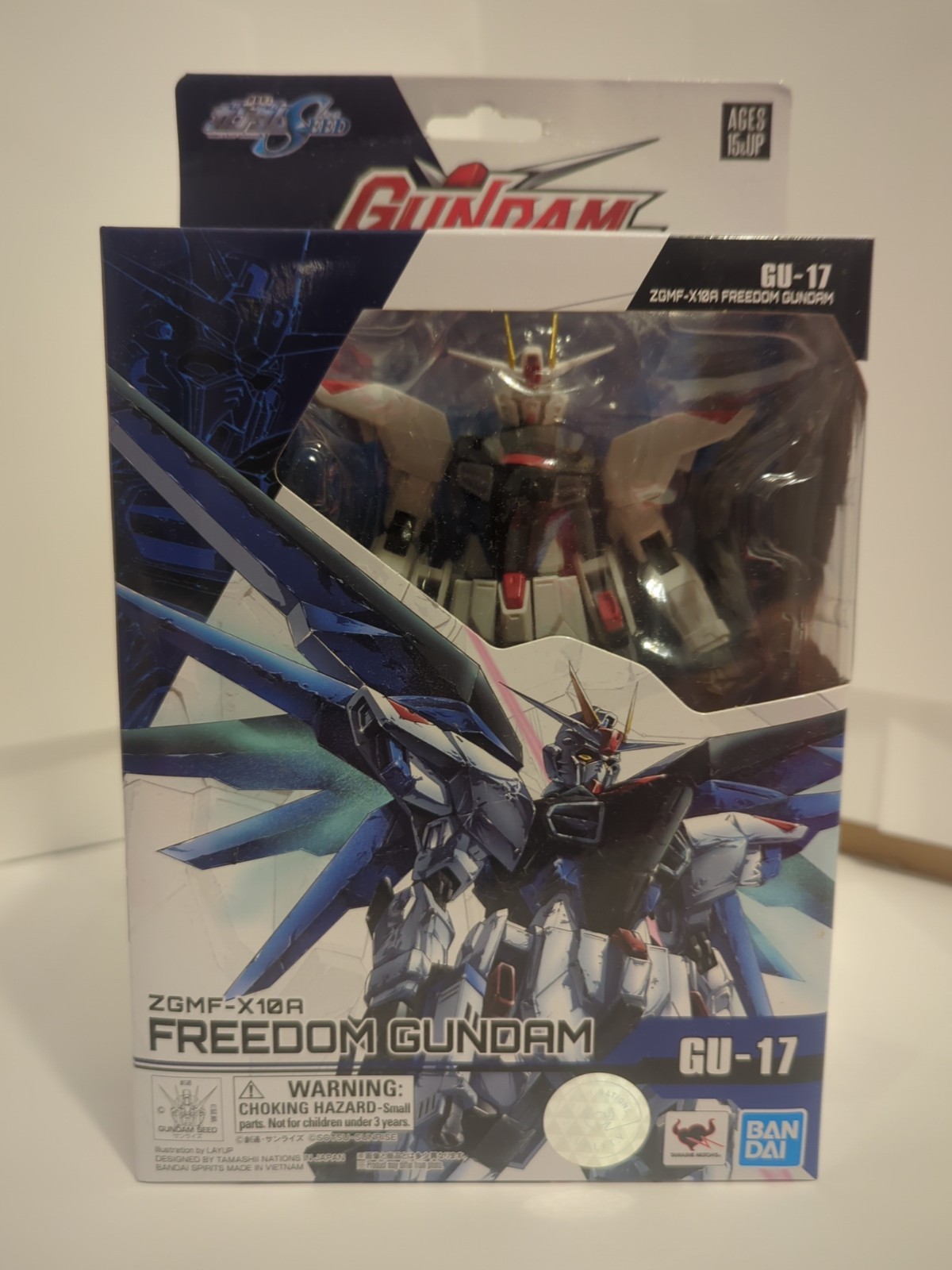 Bandai Gundam Universe Gundam SEED: ZGMF-X10A Freedom Gundam NIB US Seller