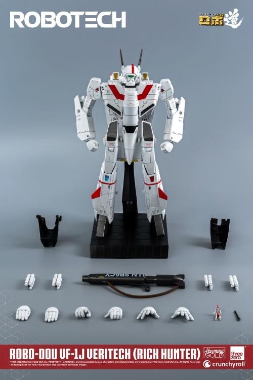 Threezero Transform Robotech ROBO DOU VF-1J Rick Hunter Action Figure