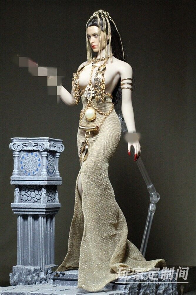 1/6 Egypt Queen Headwear Tops Skirt Female Clothes 12&Prime; PH TBL ActionFigureBody!