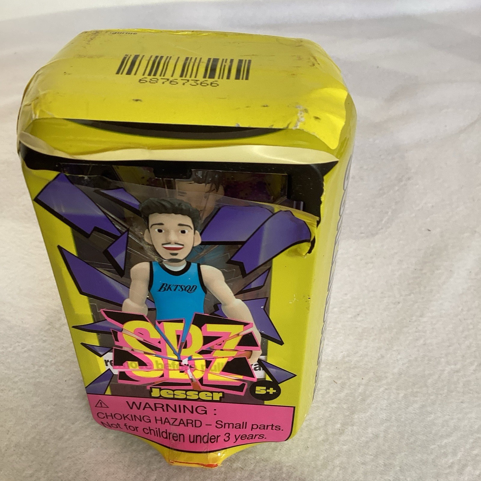 SBZ Screen Breakz Jesser Collectible Figurine New Plastic Damaged Never Opened