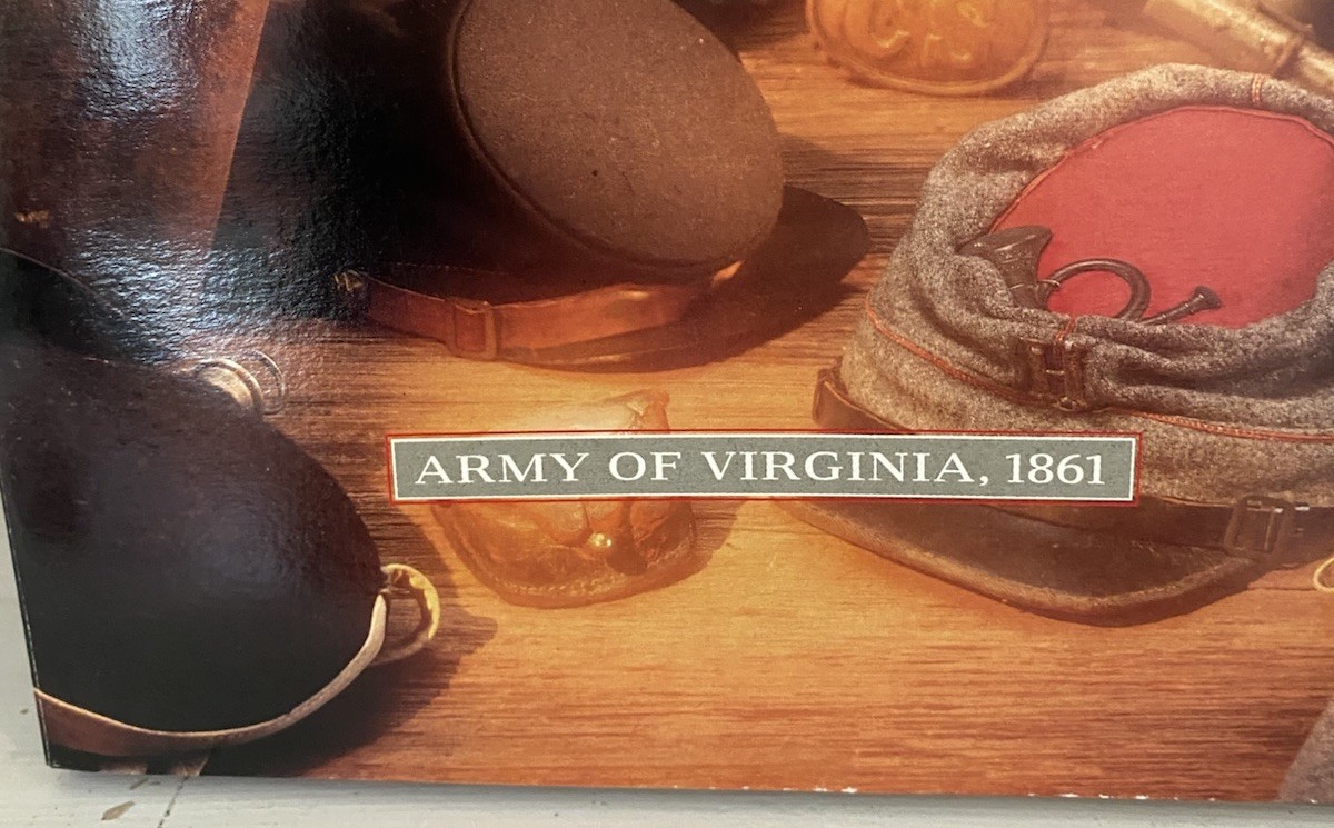 Civil War Army Of Virginia 1861-1865. 12 INCHES G.I. Joe Brand. NEW SEALED .OOP.
