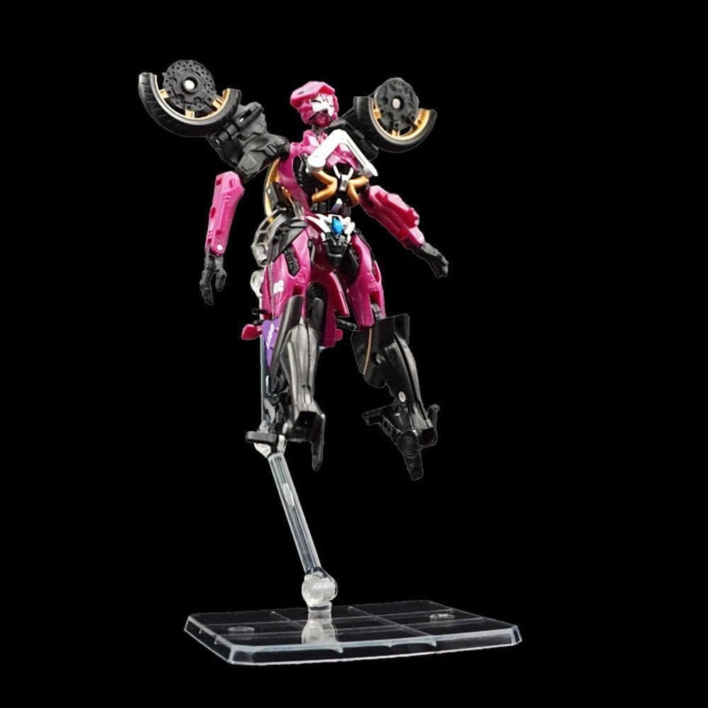 1 Pcs Transparent Action Figure Stand, Doll Model Display Holder Base Doll Suppo