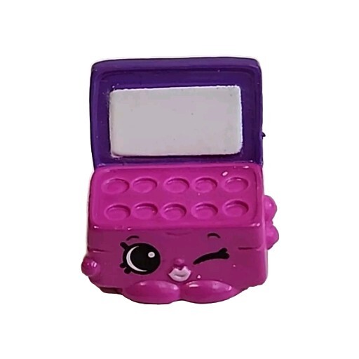 Shopkins Iris Eyeshadow Figure Purple Makeup Box Collectible Toy Moose