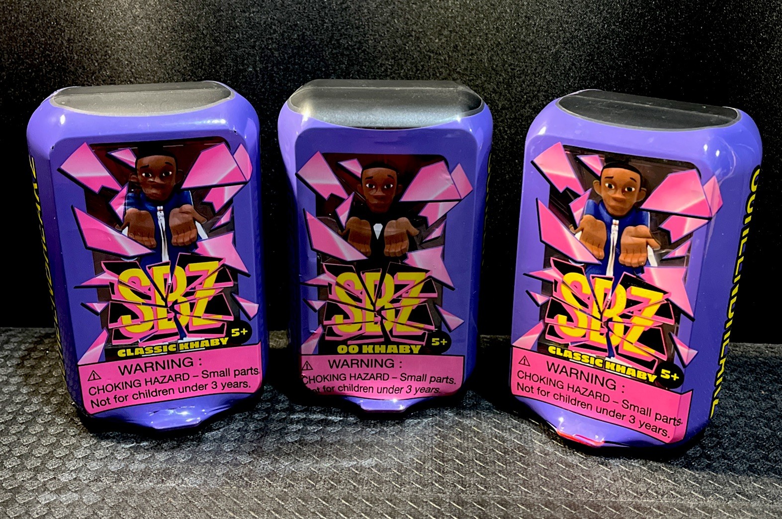 Lot Of 3 SBZ Screenbreakz / 2 Classic Khaby & 00 Khaby 1 / BRAND NEW SEALED