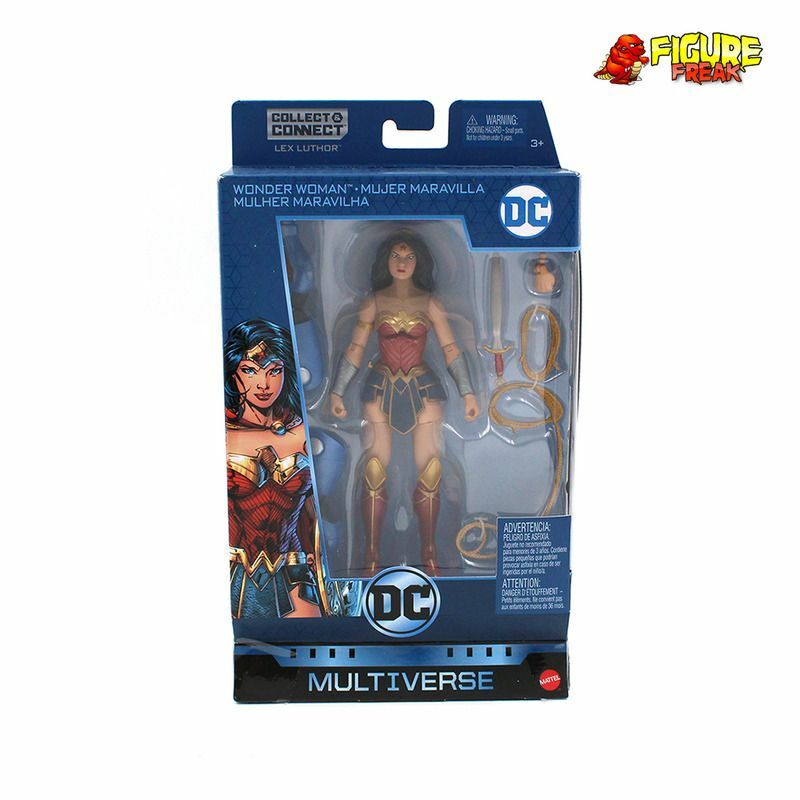 DC Multiverse Lex Luthor Wave 9 CNC Complete Set Batman, Vixen, Wonder Woman