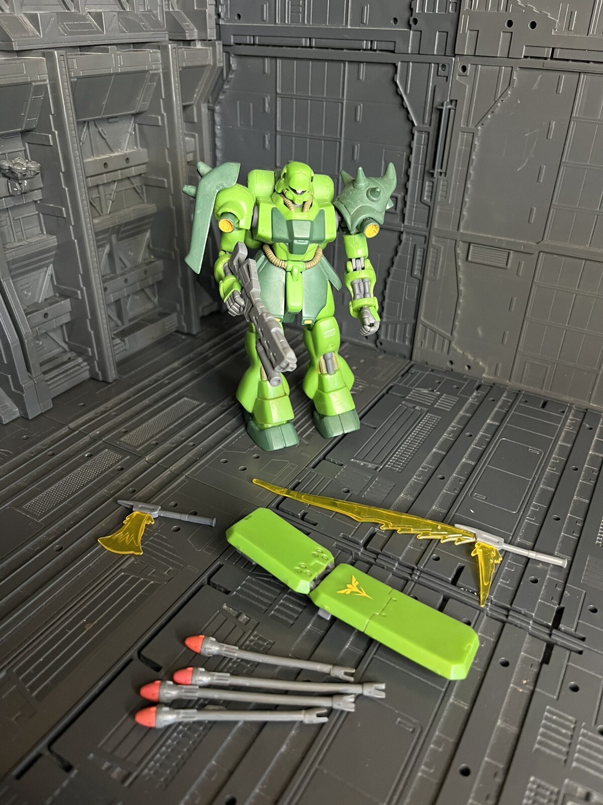 Bandai Mobile Suit Gundam Char’s Geara Doga Jag’d Action Figure Msia Funnel Lot