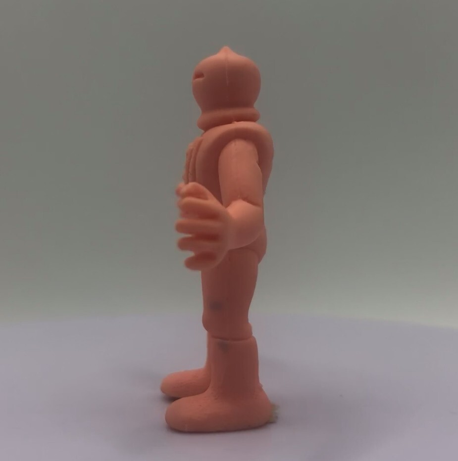 M.U.S.C.L.E. Kinnikuman keshi Copper Bellman Skin Figure Bandai Vintage Japan