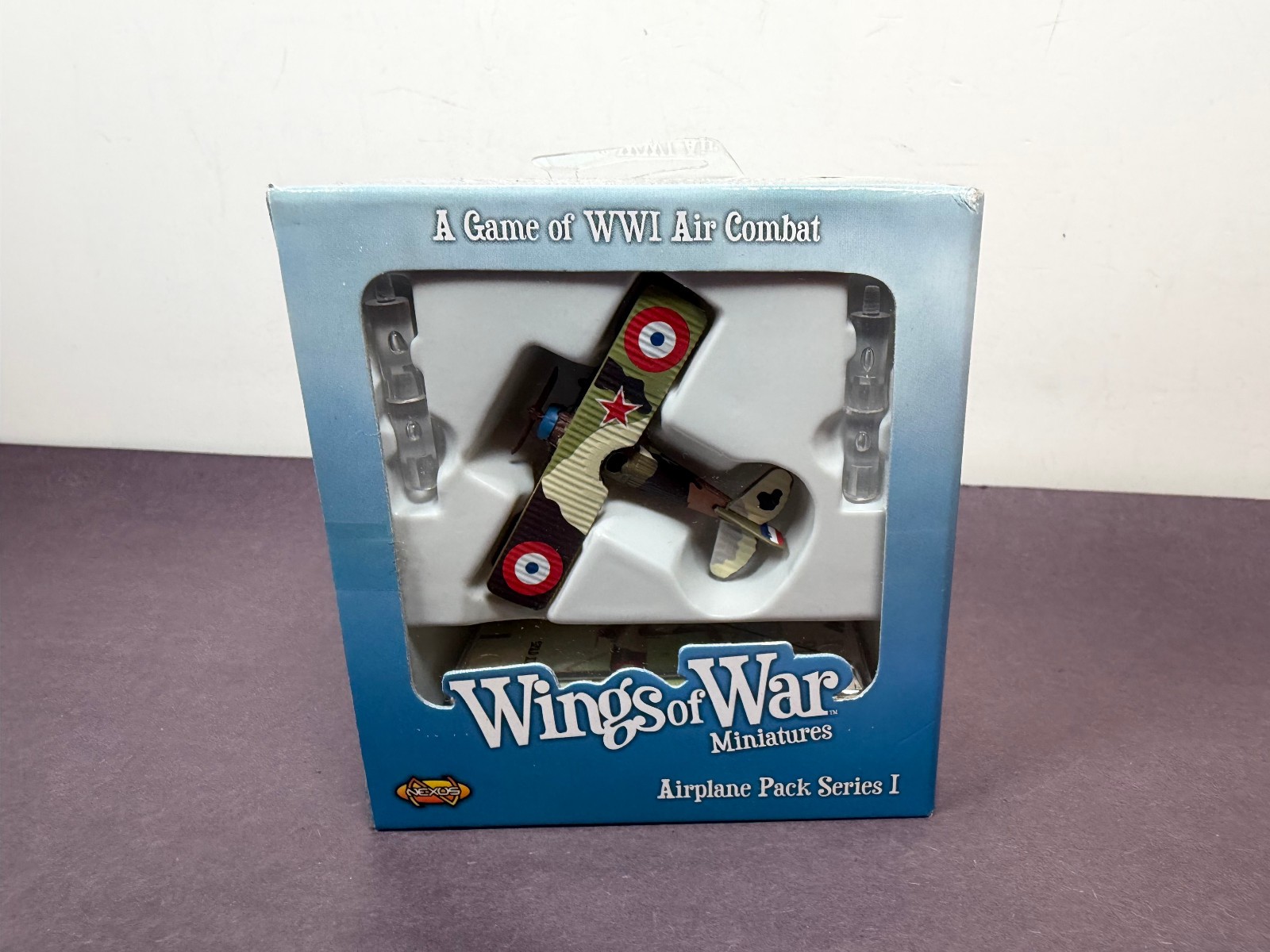Nexus Wings Of War WWI Game SPAD XIII Airplane Pack Series I 1/144