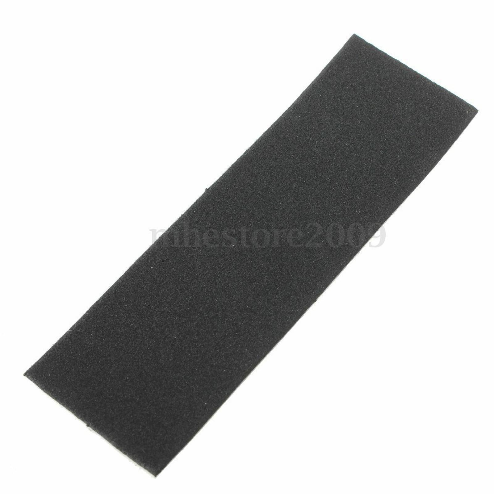 12pcs Self-Adhesive Wooden Fingerboard Deck Grip TapeStickers Skateboard E
