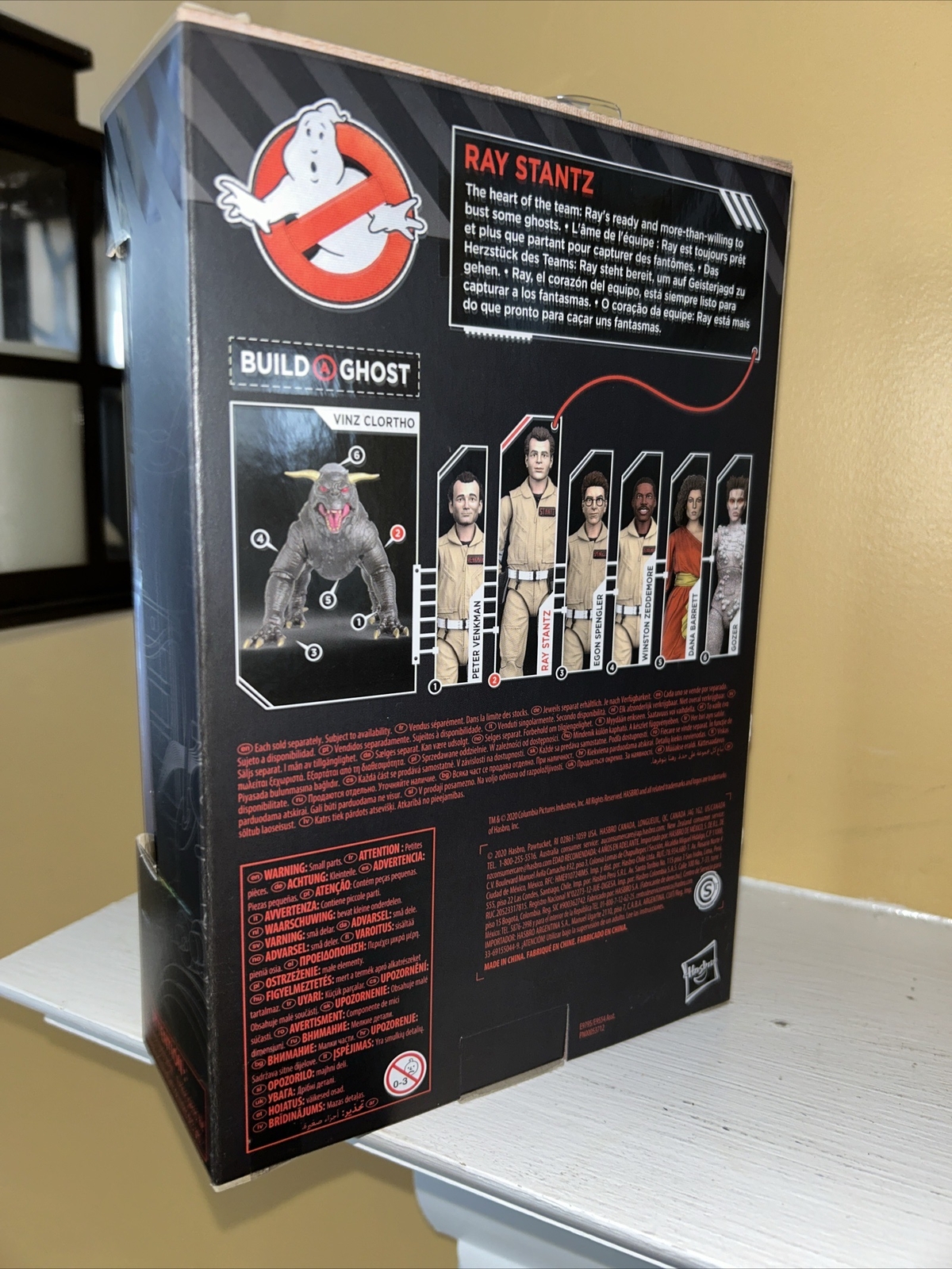 Hasbro Ghostbusters Plasma Series Stantz Action Figure Ray Dan Aykroyd 6” NIB