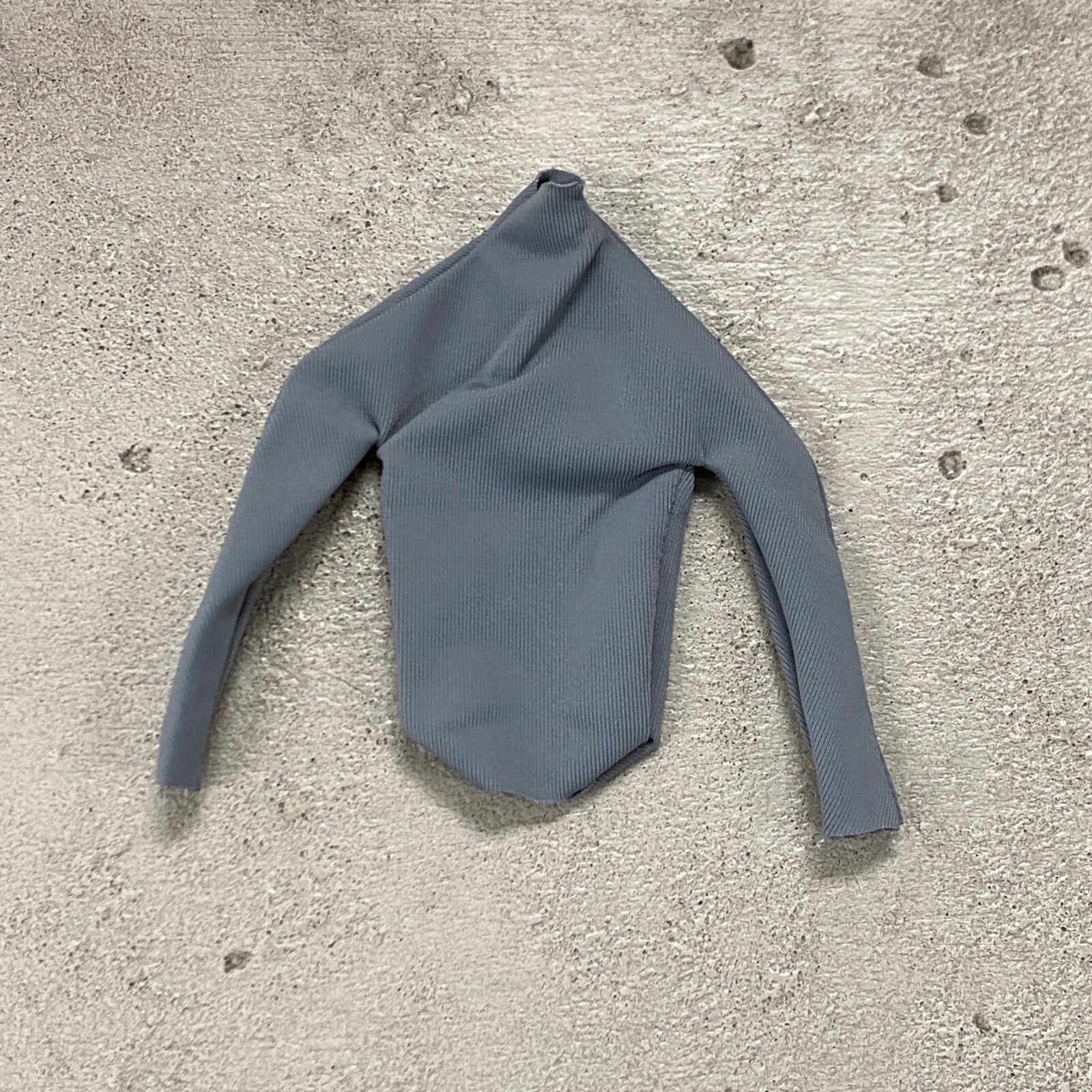 SU-CP-GR: Dark Grey Long Sleeve compression shirt for 6&Prime;~7&Prime; Muscular Body