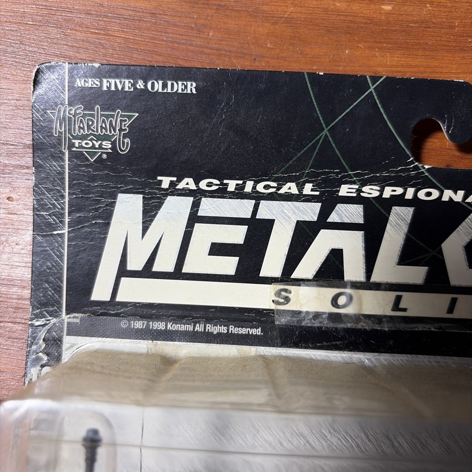 Metal Gear Solid Tactical Espionage Action Solid Snake Action Figure