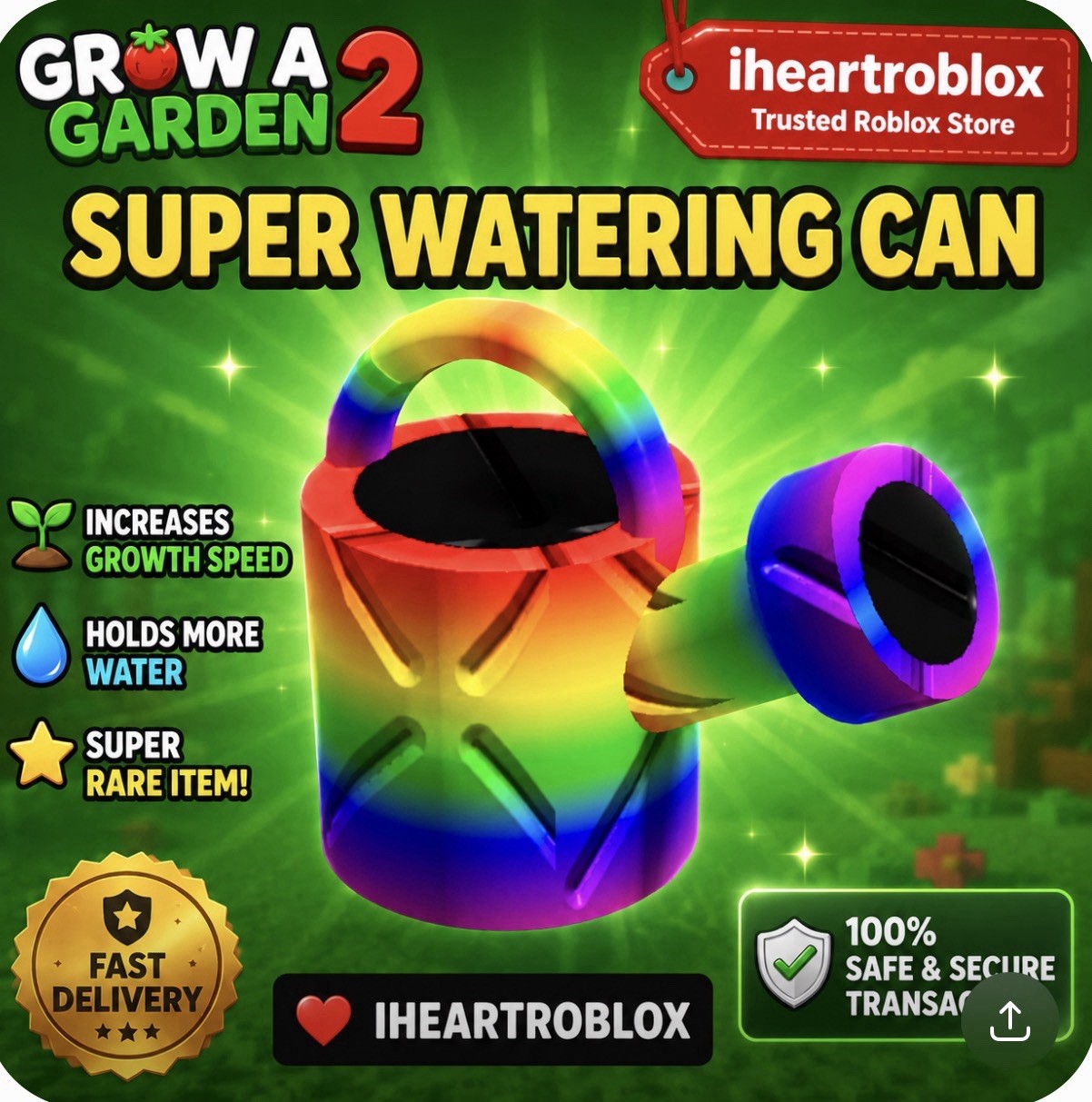 Grow A Garden 2 Super Watering Can 1x