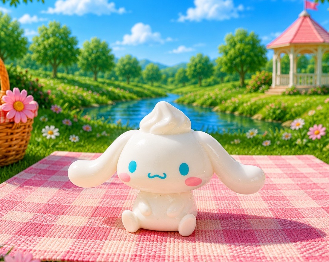 CINNAMOROLL Common Sonic Hello Kitty And Friends Secret Scent Cafe | 1 Figure