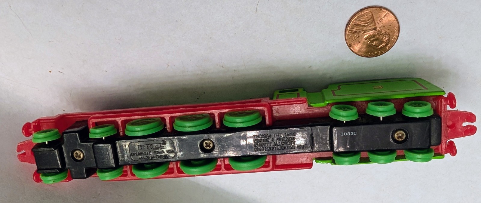 Ertl Thomas The Train & Friends.HENRY.Green .Engine #3.Vintage 1987.diecast.