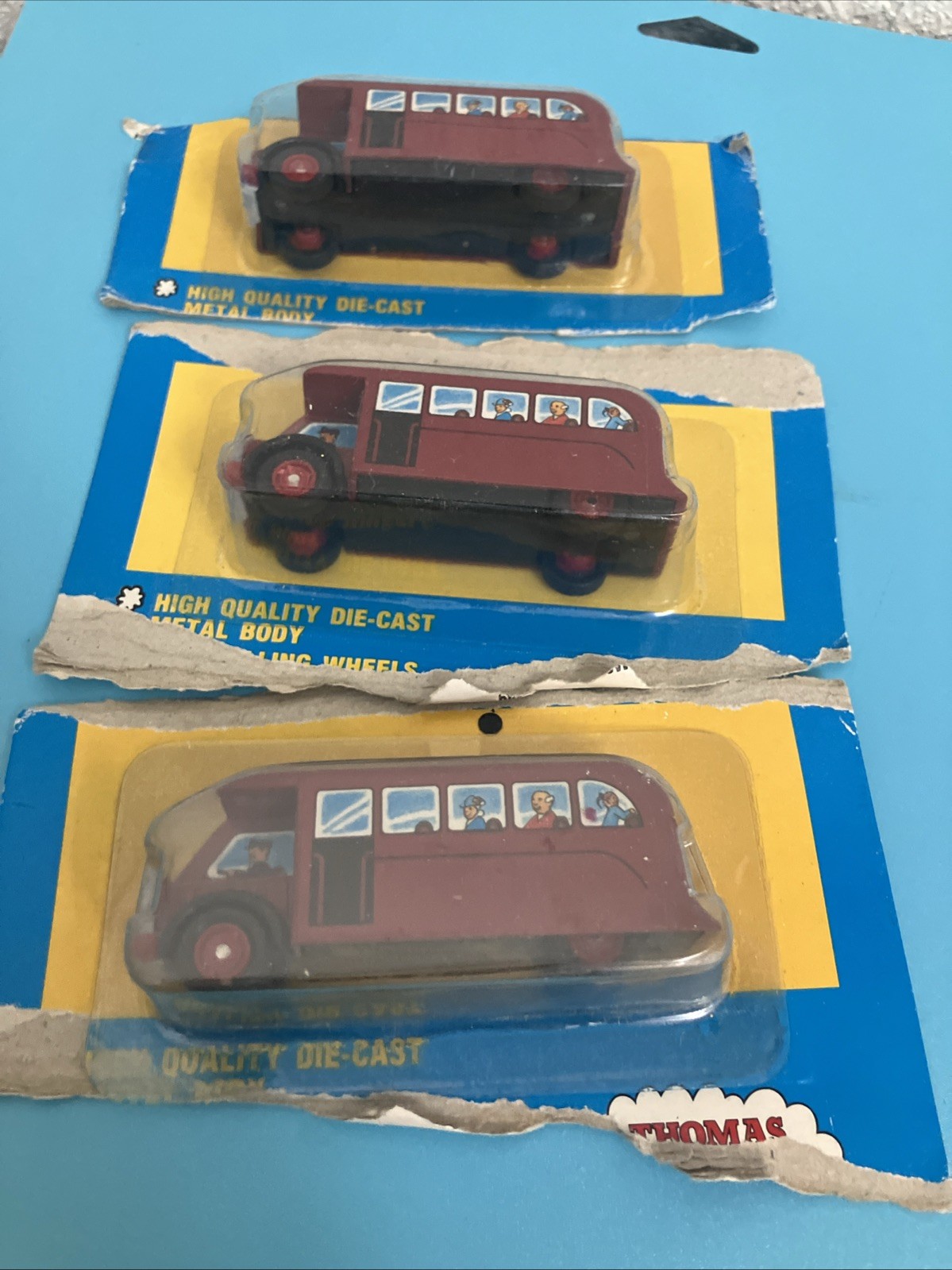 ERTL Thomas The Tank Engine & Friends BERTIE the BUS 1989 – Train New in Box X3