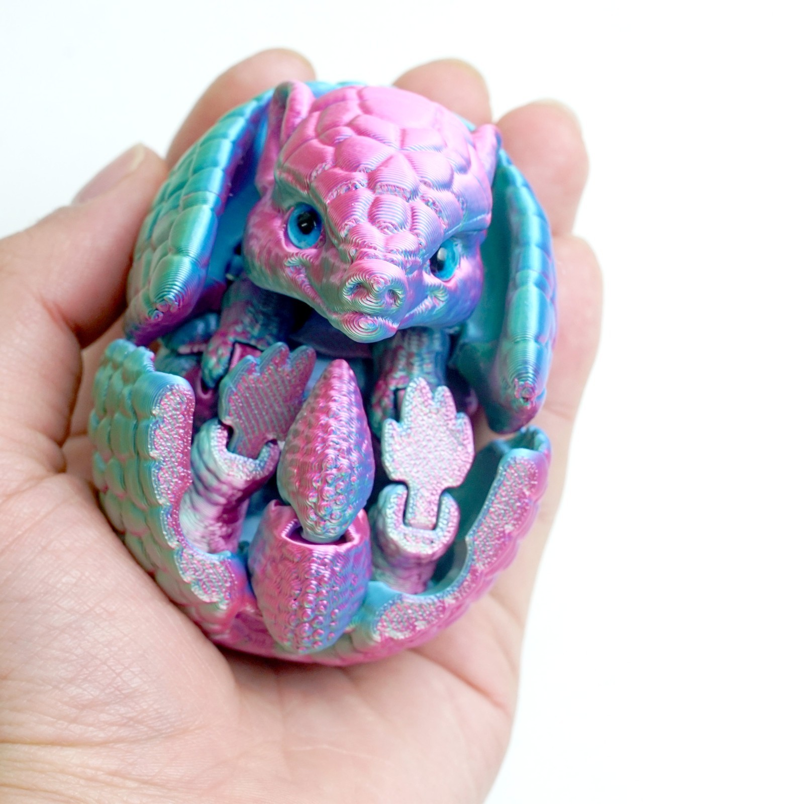 3D Printed Armadillo Model,Articulated Animals Figure,Fidget Toys Home Decor