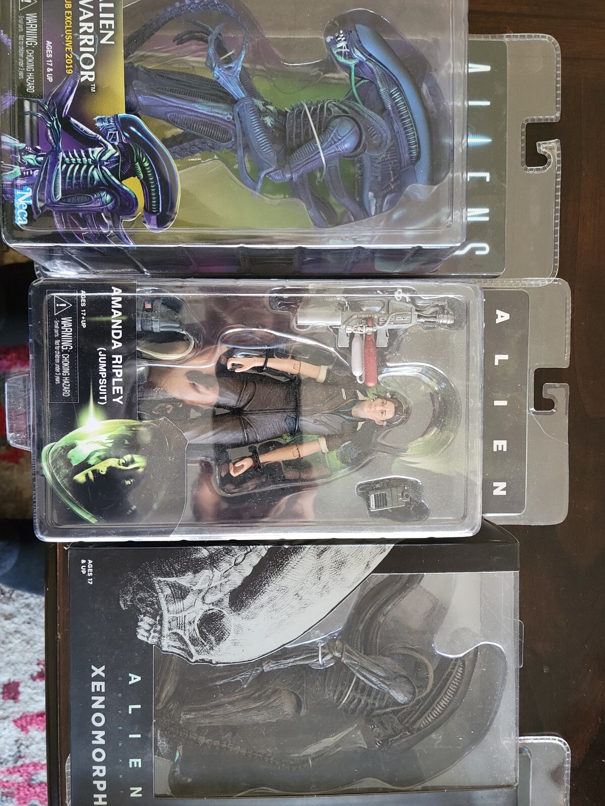 NECA 7 figure lot NiB