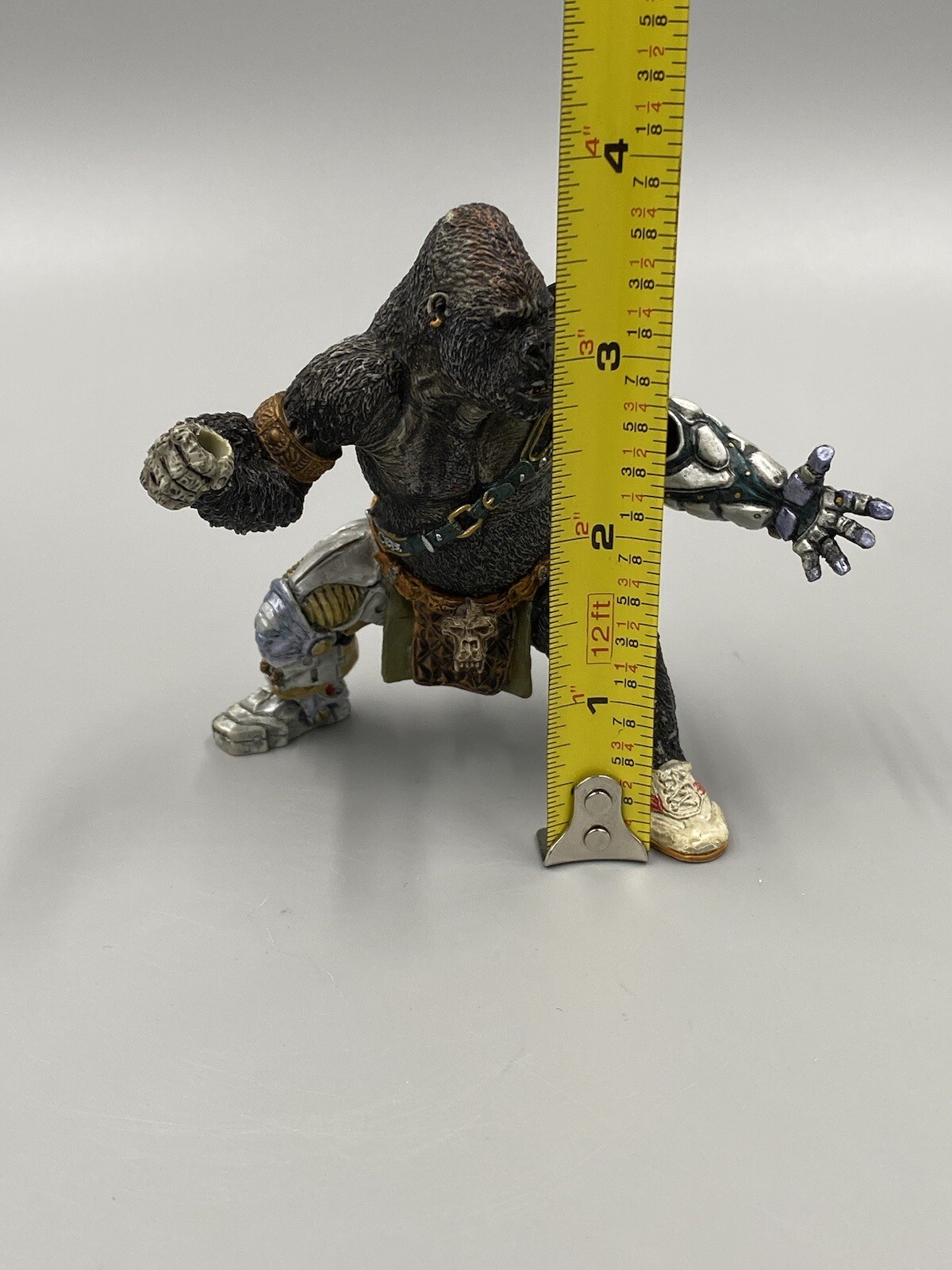 Papo 2011 Cyborg Gorilla Mutant Fantasy World Figure No Weapons 4&Prime;