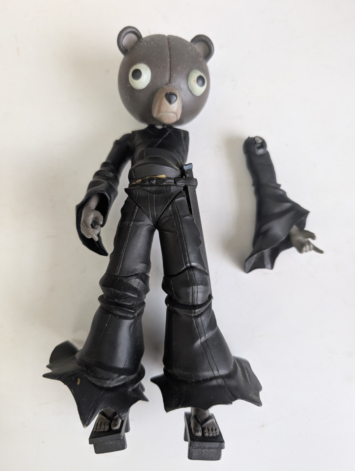 DC Unlimited Afro Samurai Kuma Action Figure. Arm Detached. Missing Sword