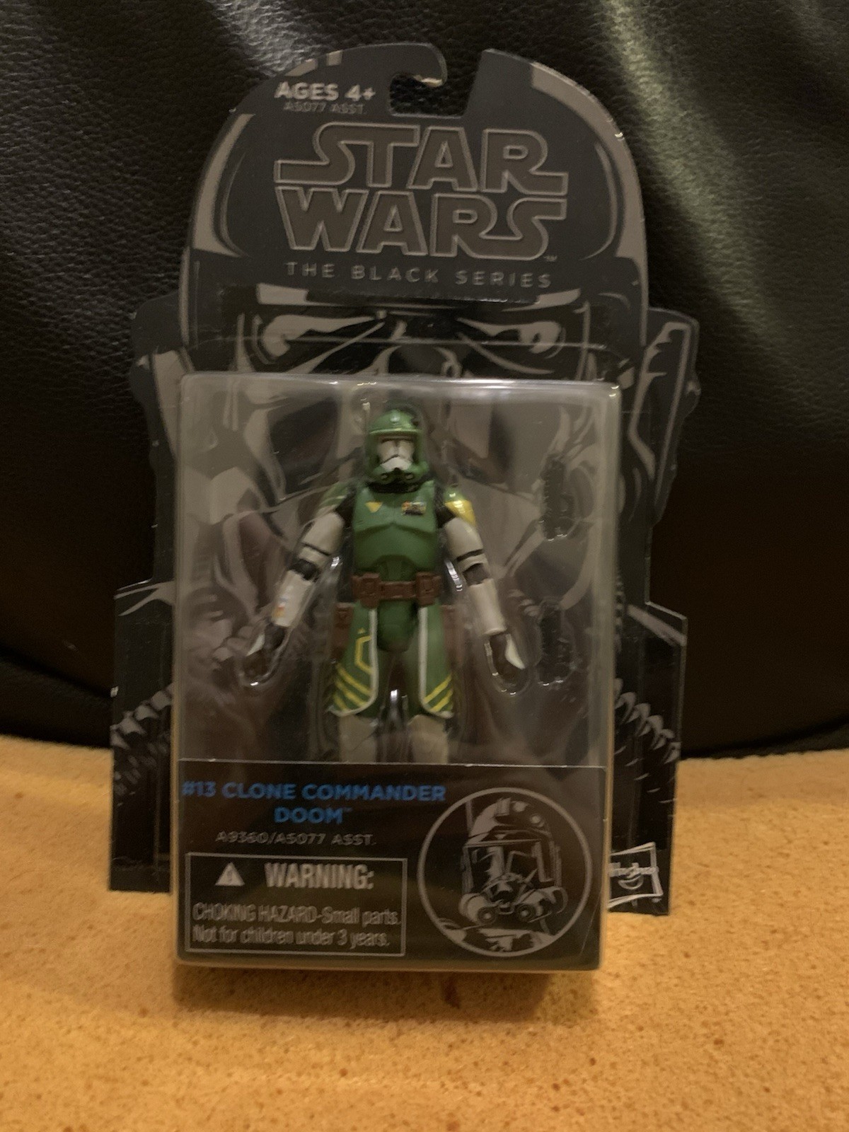 New In Box Star Wars 2014 The Black Series 3.75&Prime; Clone Commander Doom #13