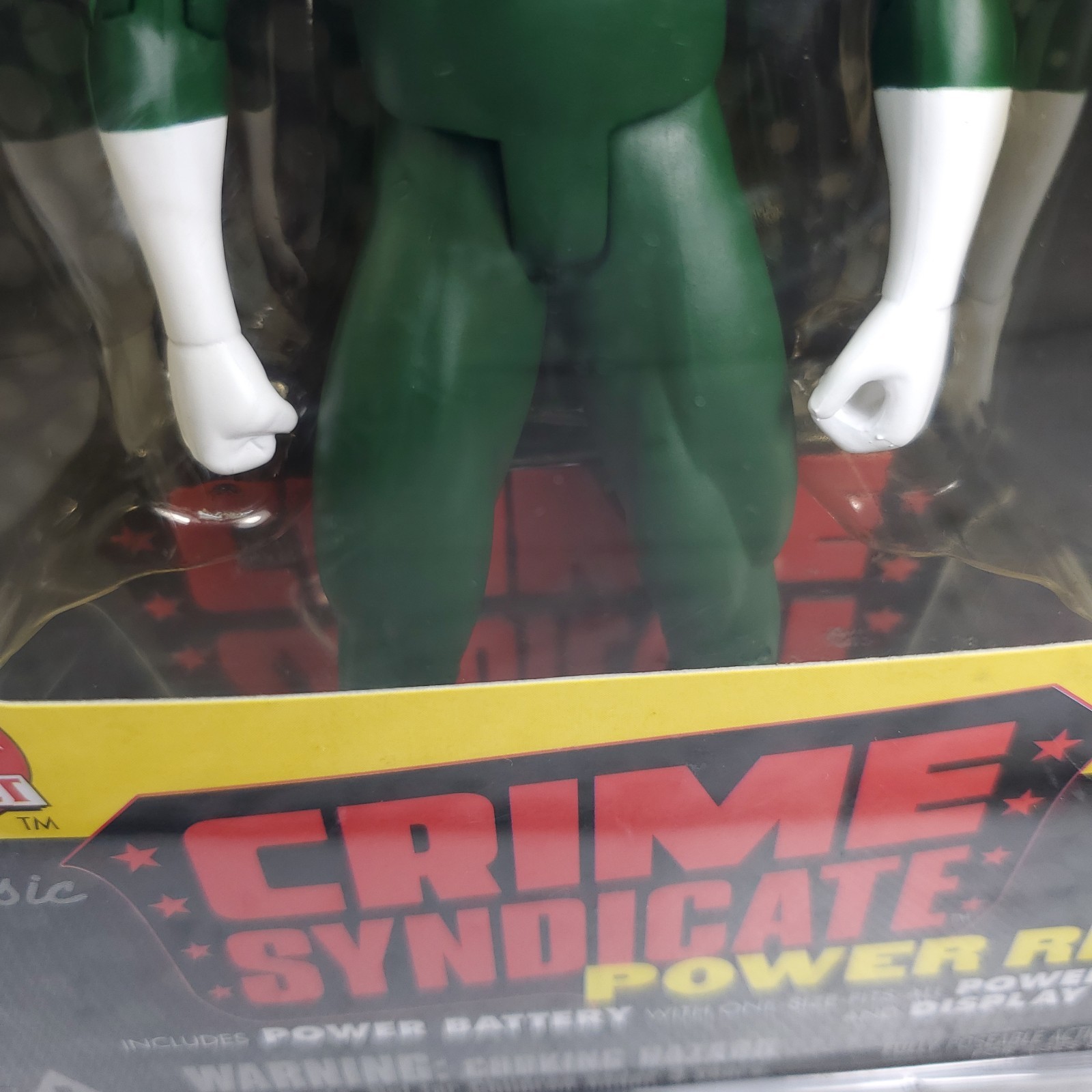 DC Direct Crime Syndicate Power Ring 2002 6&Prime; Adjustable Action Figure Vintage