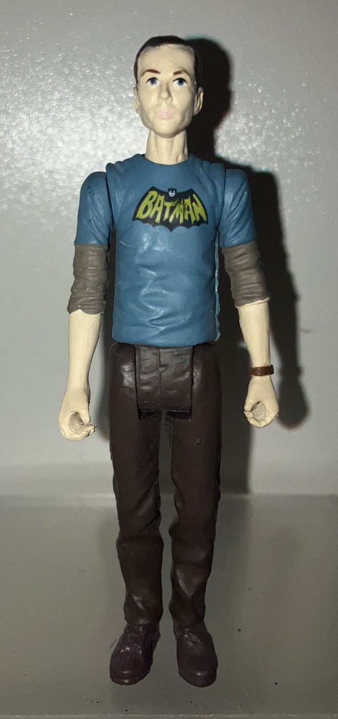 Bif Bang Pow 2014 Big Bang Theory Sheldon Figure w/Superhero Shirt
