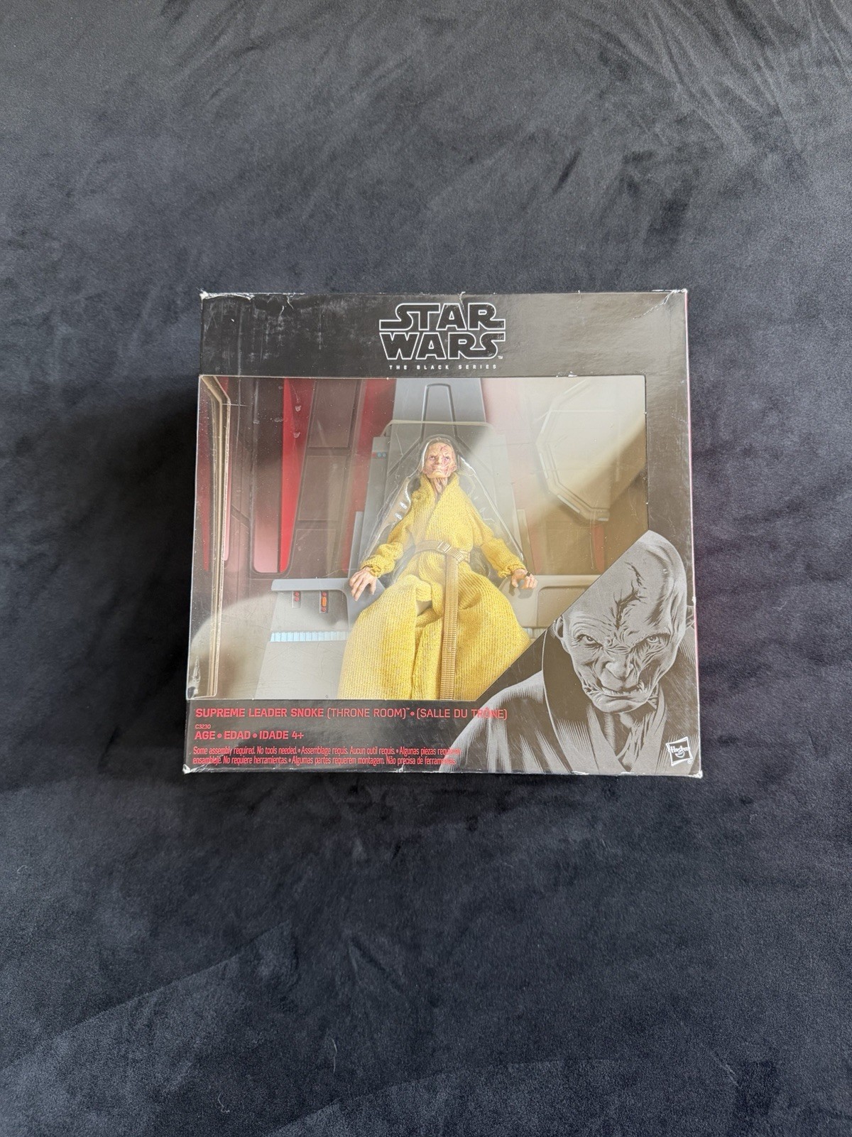 Hasbro Star Wars the Black Series Supreme Leader Snoke(Throne Room)