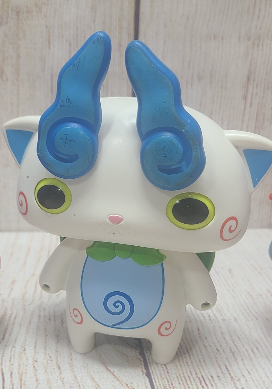 Hasbro Yo Kai Watch Converting Figures Toys Lot of 3 Komasan Robonyan Jibanyan