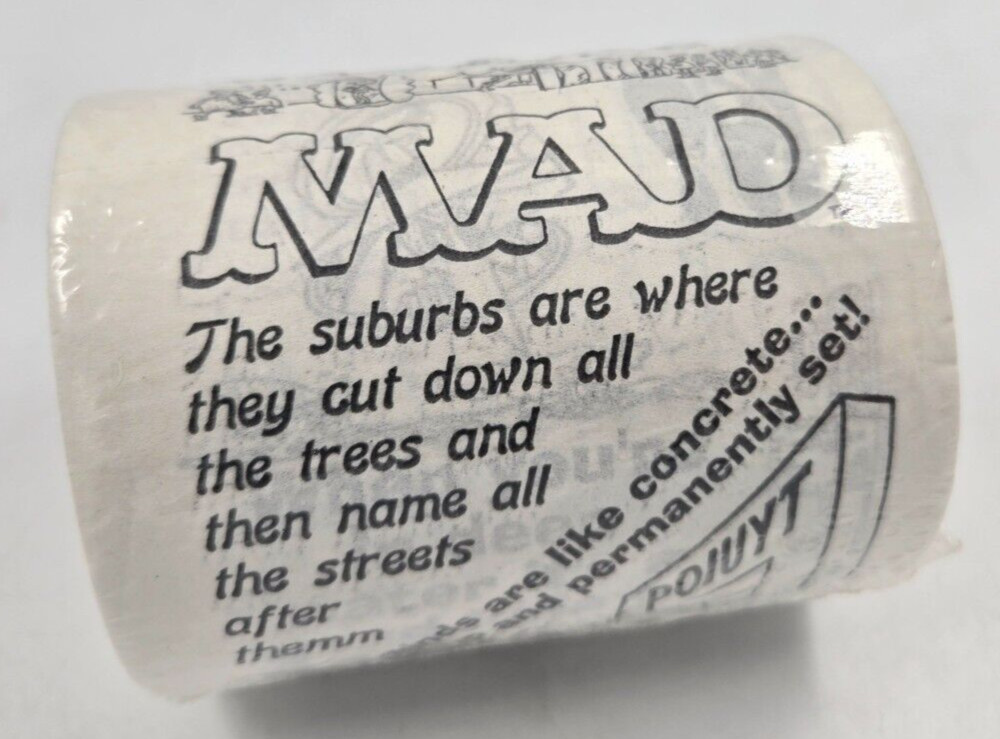 Mad Magazine Toilet Paper SEALED