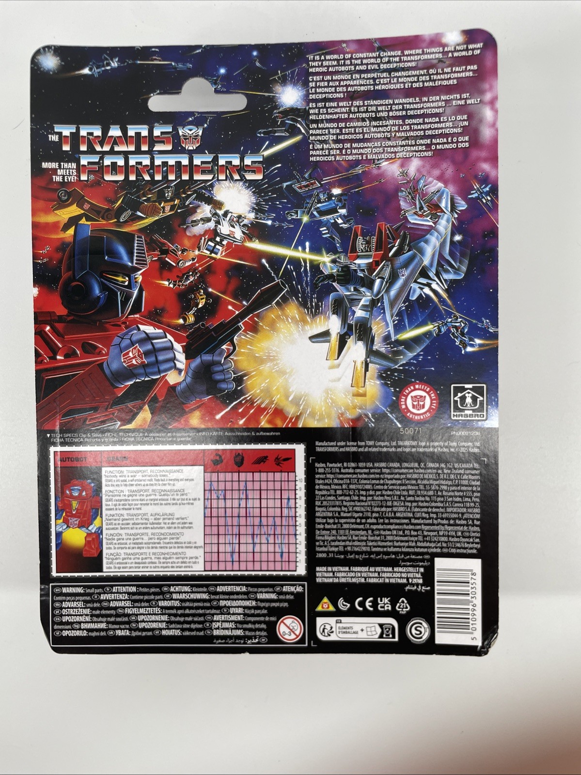 Transformers Retro G1 Autobot Gears
