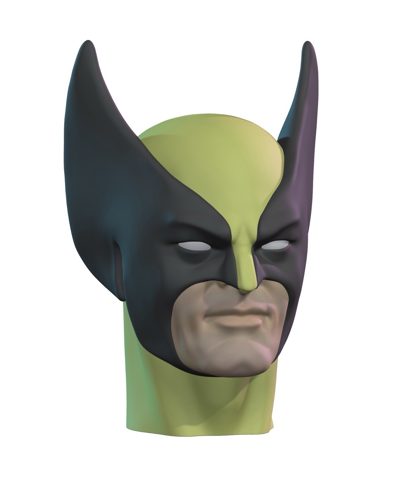 Classic Canada Man Custom Action Figure Head 1:9 or 1:6 Mego