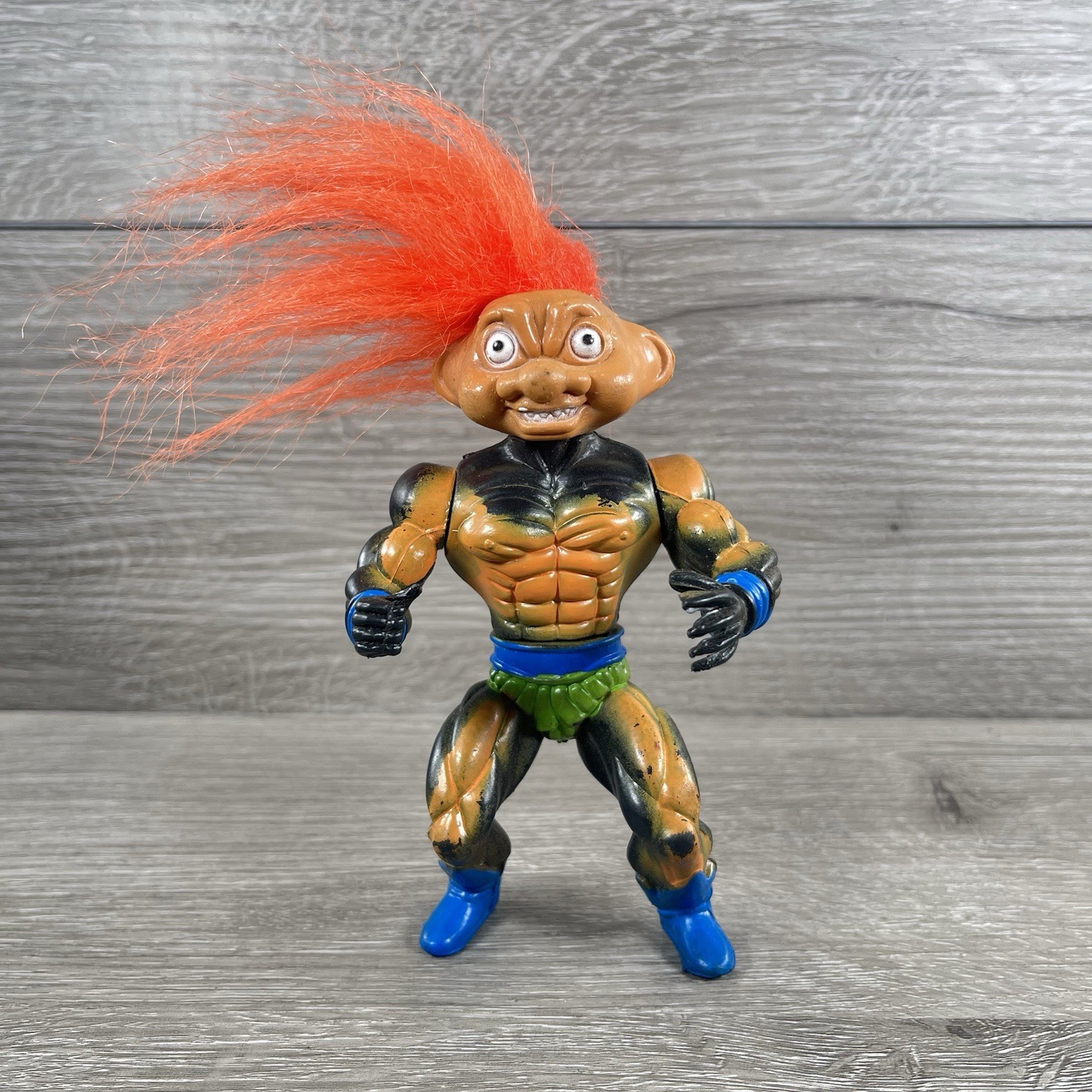 TROLL FIGHTER: Warrior Figure Simba Galaxy Heroes Motu KO Loose