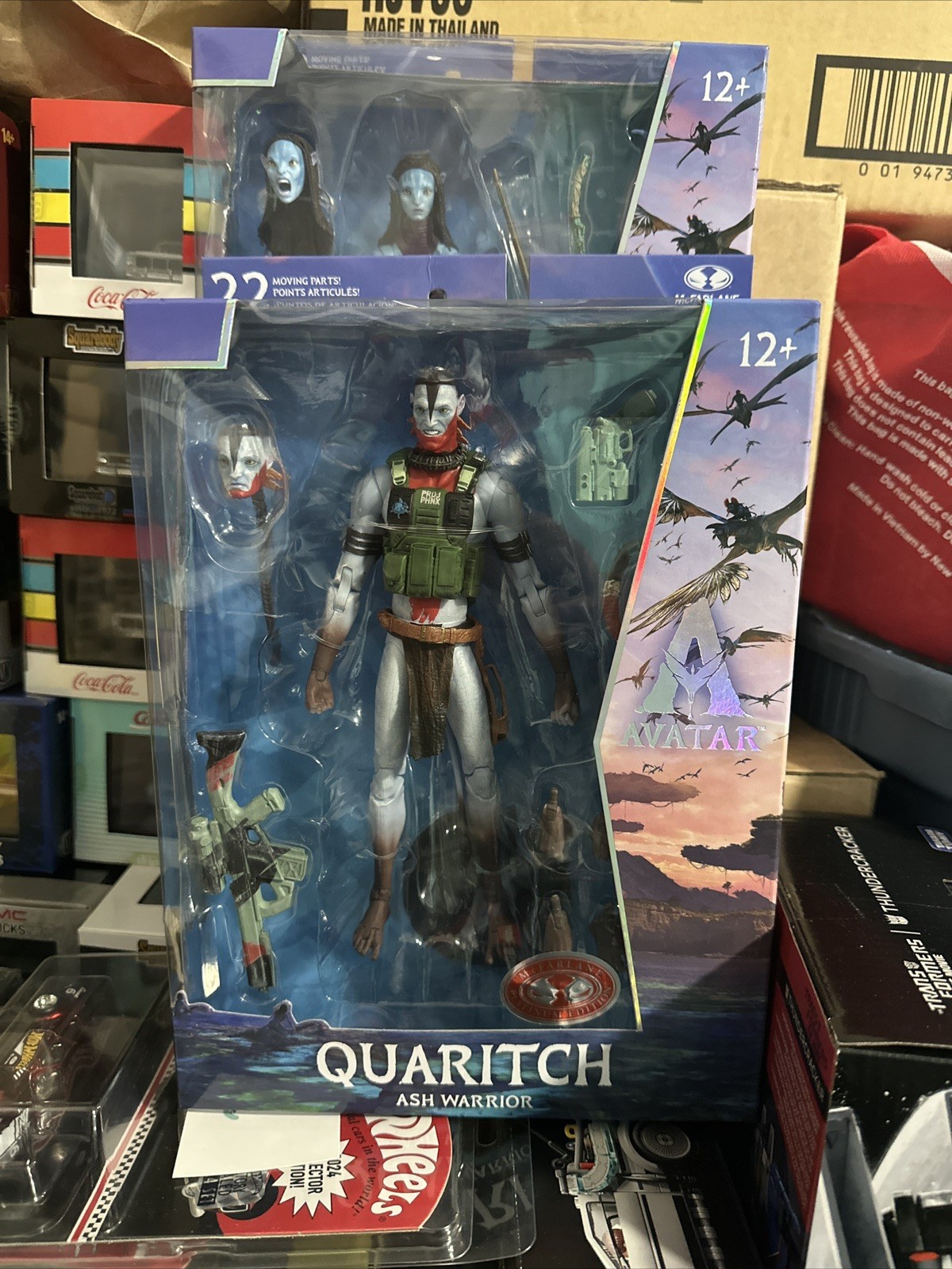 Avatar McFarlane Collector Edition Red Platinum Quaritch 7&Prime;