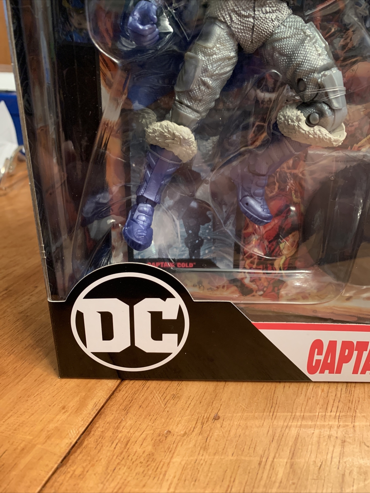 McFarlane Toys DC Direct Gold Label Collection Captain Cold Metallic Paint Page