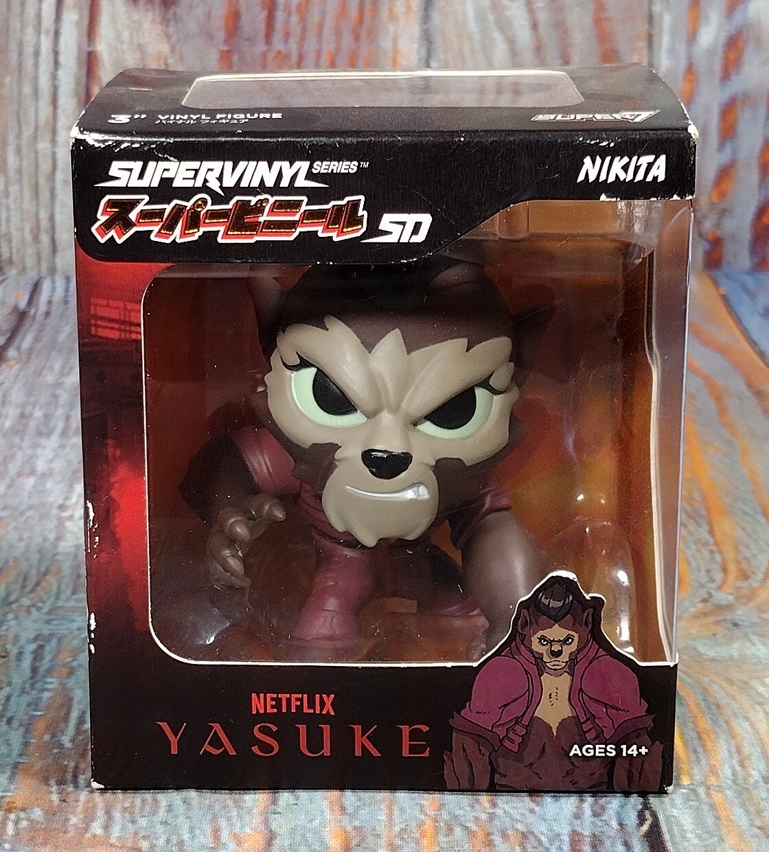 Netflix Yasuke Supervinyl – Nikita – Ages 14+ – 3 inch Vinyl Figure – BRAND NEW