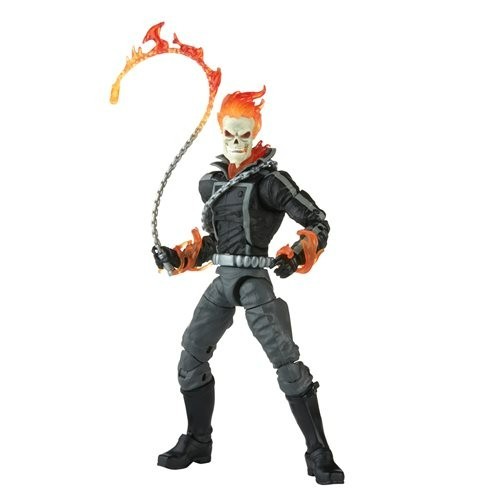 Hasbro Marvel Legends Retro Collection Ghost Rider Action Figure In Hand