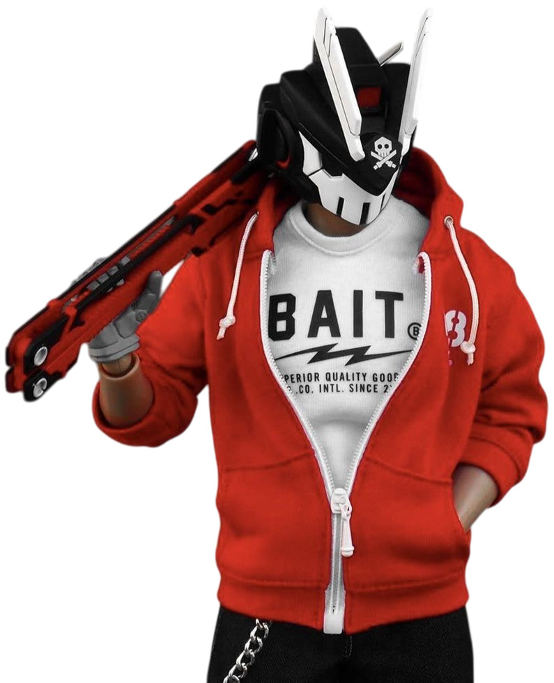 Quiccs x Deviltoys x BAIT TEQ63 1/6 Scale Figure Red