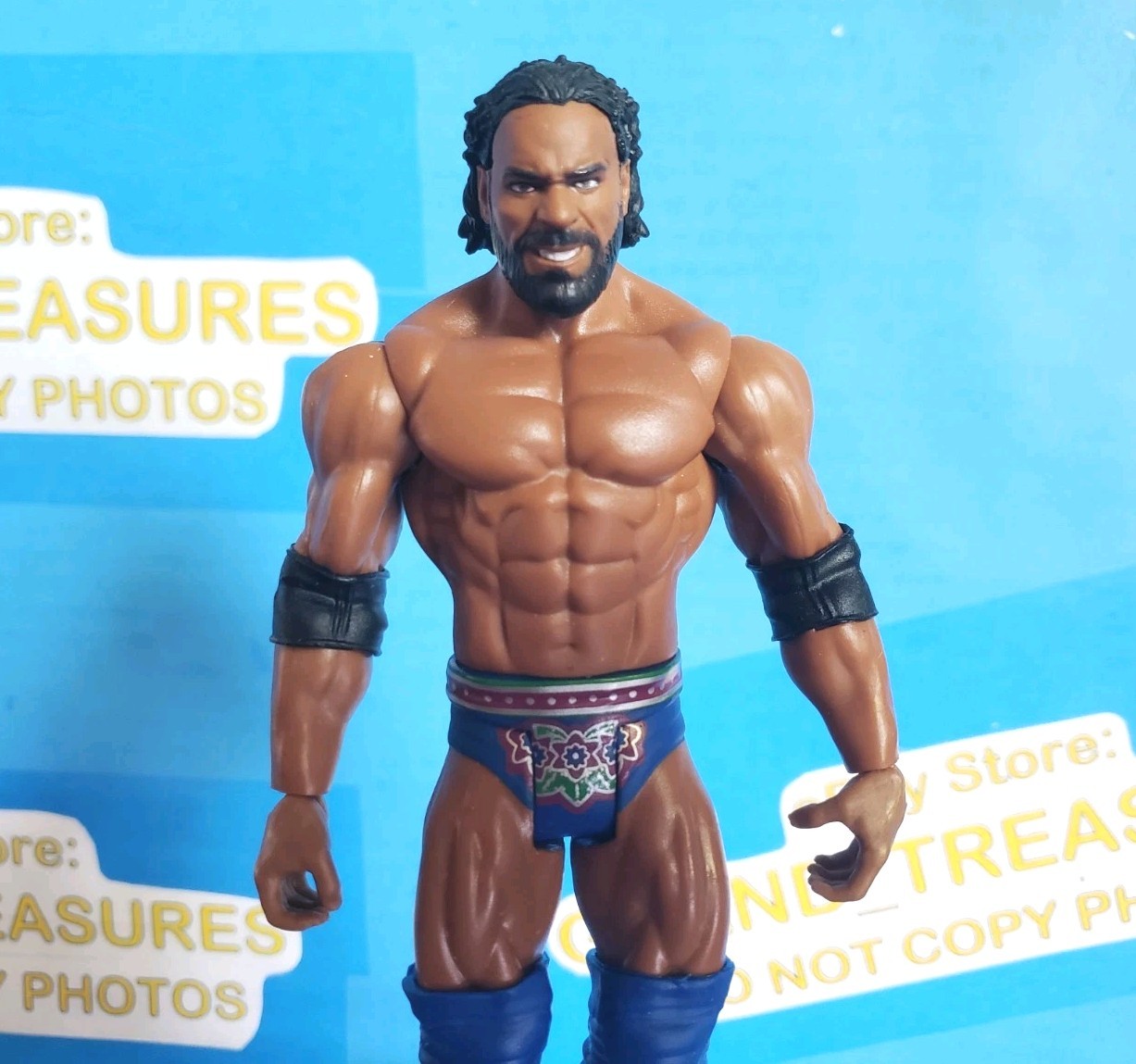 2018 MATTEL WWE BASIC SERIES 93 JINDER MAHAL Loose Maharaja India Smackdown
