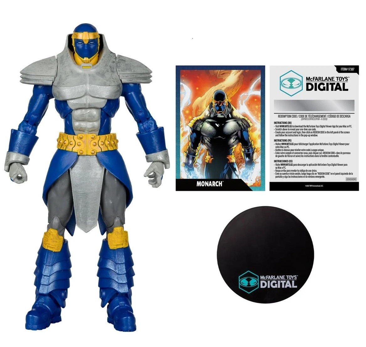 McFarlane DC Direct Digital 7&Prime; Action Figure – Monarch (DC Countdown)