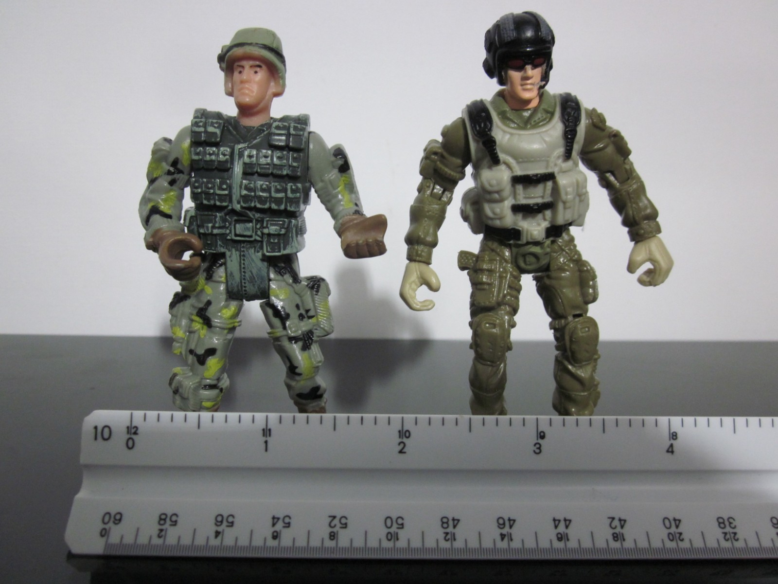 Lanard The Corps 4 » Military Army Action Figures Vintage Lot of 2