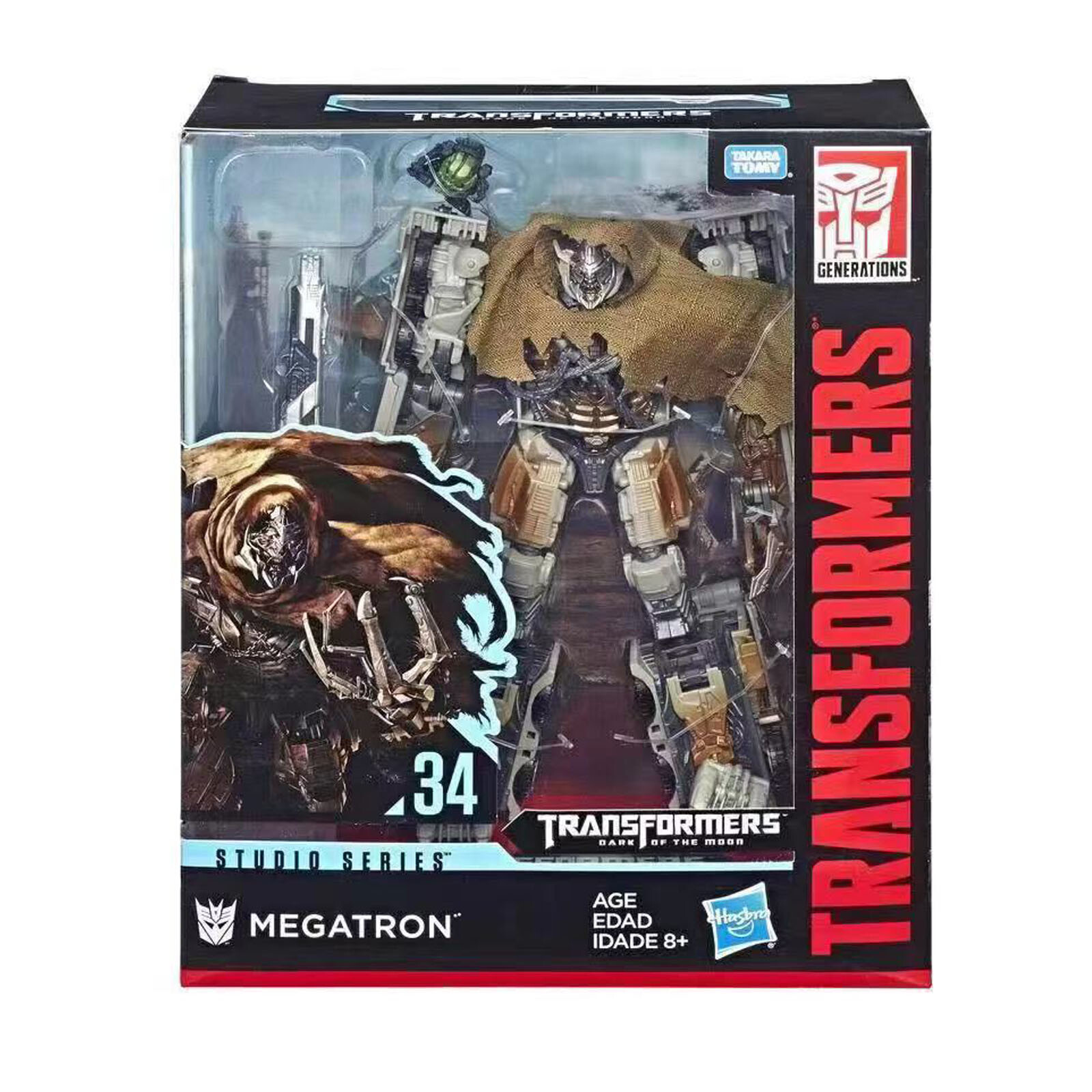 Transformers SS34 Leader DOTM MEGATRON Studio Series Christmas Birthday Gift Toy