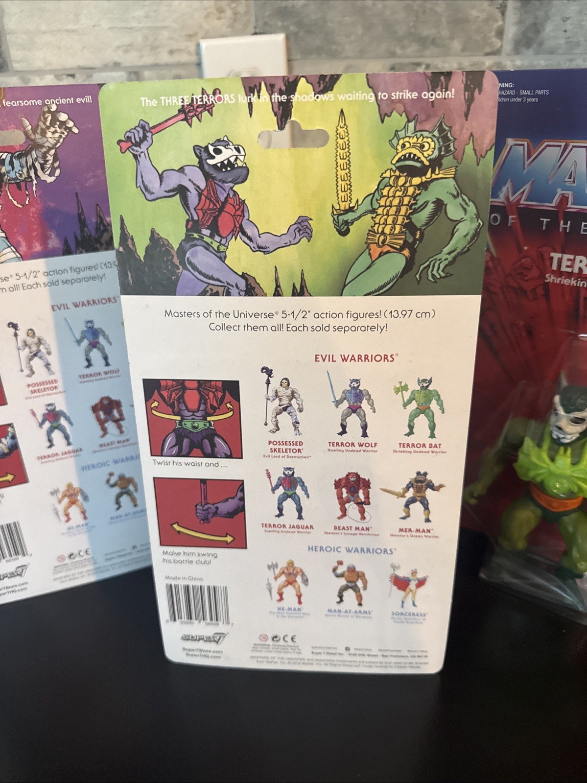 THREE TERRORS POSSESSED SKELETOR MASTERS OF THE UNIVERSE MOTU SUPER7 SDCC