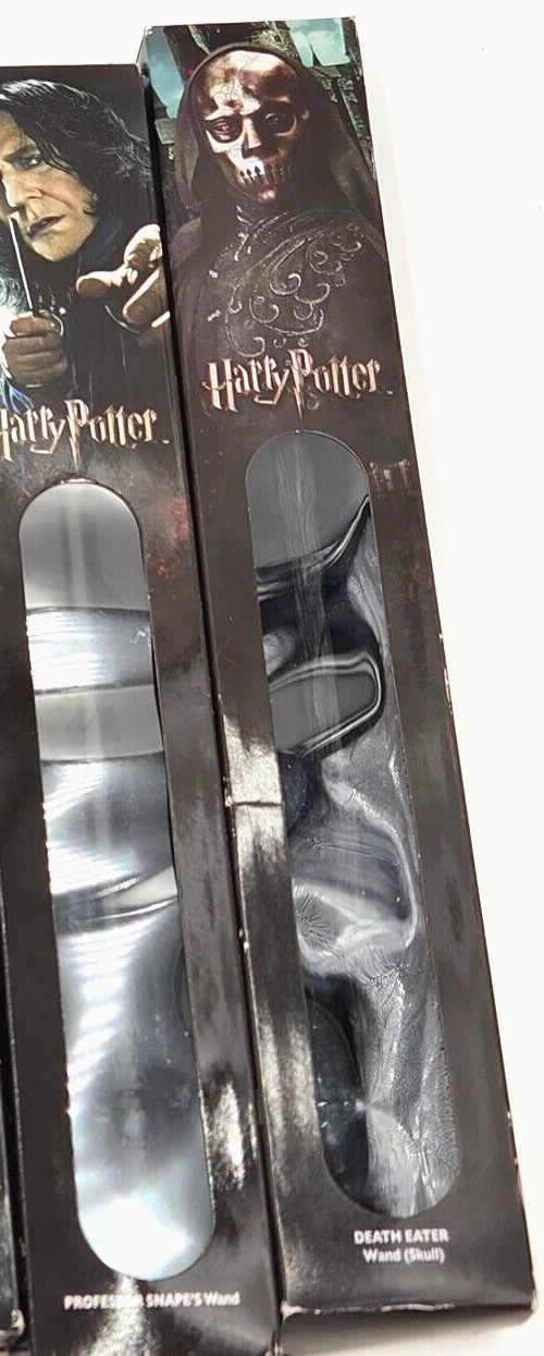 The Noble Collection – Death Eater Skull Wand In A Standard Windowed Box – 14in