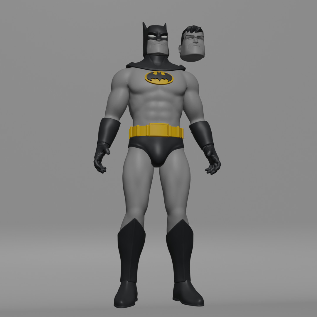 1/6 Scale Action Figure Kit: Dark Knight (92 Animated)